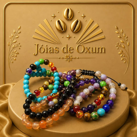 Pulseiras Artesanais em Pedras Naturais